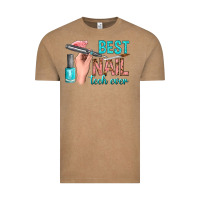 Vintage Coffee best nail tech ever bbs Vintage Tee - BundleAndBundleShop