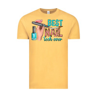 Vintage Mustard best nail tech ever bbs Vintage Tee - BundleAndBundleShop