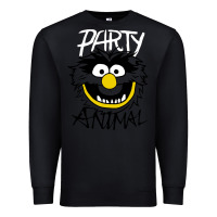 Black the muppets party animal Premium Sweatshirt - linhVisuals