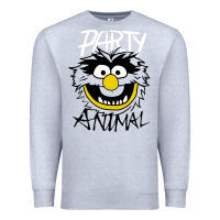 Heather Grey the muppets party animal Premium Sweatshirt - linhVisuals