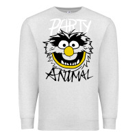 Oatmeal Heather the muppets party animal Premium Sweatshirt - linhVisuals