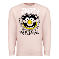 Pale Pink the muppets party animal Premium Sweatshirt - linhVisuals