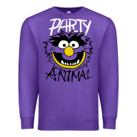 Purple the muppets party animal Premium Sweatshirt - linhVisuals