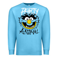 Ocean Blue the muppets party animal Premium Sweatshirt - linhVisuals