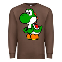 Chestnut Yoshi Green Premium Sweatshirt - linhVisuals