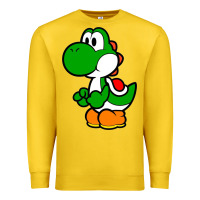Lemon Yoshi Green Premium Sweatshirt - linhVisuals