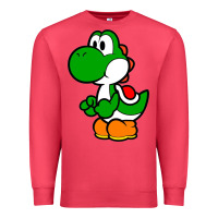 Cardinal Yoshi Green Premium Sweatshirt - linhVisuals