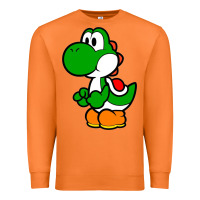 Carrot Yoshi Green Premium Sweatshirt - linhVisuals
