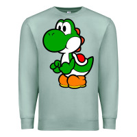 Seafoam Yoshi Green Premium Sweatshirt - linhVisuals