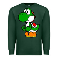 Yoshi Green Premium Sweatshirt | Teevron