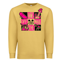 Antique Gold #vans music Premium Sweatshirt - linhVisuals