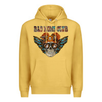 Antique Gold bad moms club Premium Hoodie - RacoonDesign