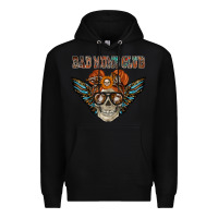 Black bad moms club Premium Hoodie - RacoonDesign