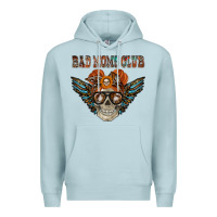Blue Mist bad moms club Premium Hoodie - RacoonDesign