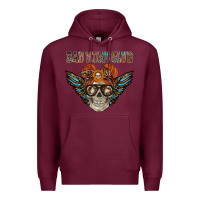 Burgundy bad moms club Premium Hoodie - RacoonDesign