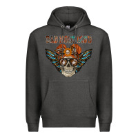Charcoal Heather bad moms club Premium Hoodie - RacoonDesign