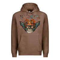 Chestnut bad moms club Premium Hoodie - RacoonDesign