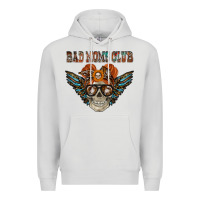 Dove Grey bad moms club Premium Hoodie - RacoonDesign