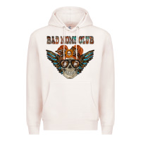 Pale Pink bad moms club Premium Hoodie - RacoonDesign