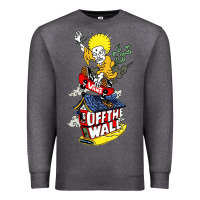 Charcoal Heather #vans off the wall Premium Sweatshirt - linhVisuals