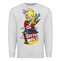 Dove Grey #vans off the wall Premium Sweatshirt - linhVisuals