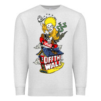 Oatmeal Heather #vans off the wall Premium Sweatshirt - linhVisuals