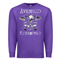 Purple avenged sevenfold 42 Premium Sweatshirt - linhVisuals