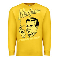 Lemon the marijuana weed Premium Sweatshirt - linhVisuals