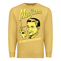 Antique Gold the marijuana weed Premium Sweatshirt - linhVisuals
