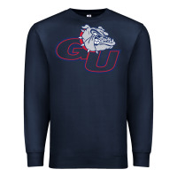 Navy gonzaga bulldogs Premium Sweatshirt - linhVisuals
