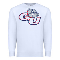 White gonzaga bulldogs Premium Sweatshirt - linhVisuals