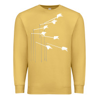 Antique Gold the modest mouse Premium Sweatshirt - linhVisuals