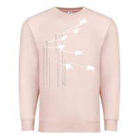 Pale Pink the modest mouse Premium Sweatshirt - linhVisuals