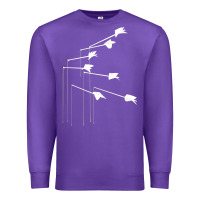 Purple the modest mouse Premium Sweatshirt - linhVisuals