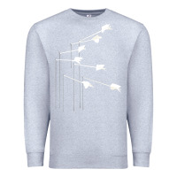 Heather Grey the modest mouse Premium Sweatshirt - linhVisuals
