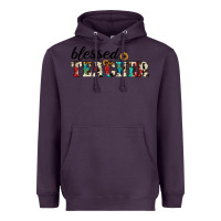 Plum blessed teacher Heavyweight Hoodie - JahusDesignShop