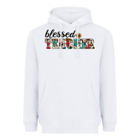 White blessed teacher Heavyweight Hoodie - JahusDesignShop