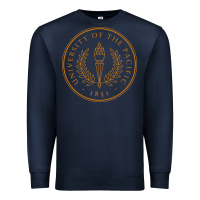 Navy University of the Pacific Premium Sweatshirt - linhVisuals