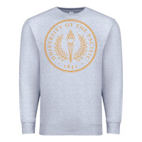 Heather Grey University of the Pacific Premium Sweatshirt - linhVisuals