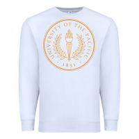 White University of the Pacific Premium Sweatshirt - linhVisuals