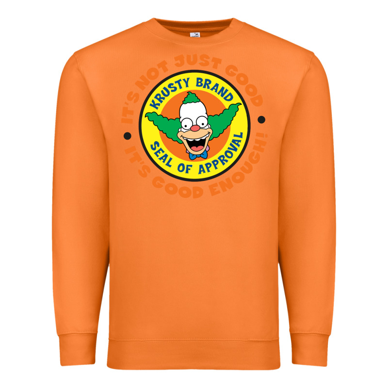 Krusty The Clown Premium Sweatshirt by linhVisuals | Teevron