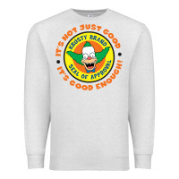 Oatmeal Heather krusty the clown Premium Sweatshirt - linhVisuals
