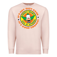 Pale Pink krusty the clown Premium Sweatshirt - linhVisuals
