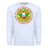 White krusty the clown Premium Sweatshirt - linhVisuals