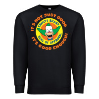 Black krusty the clown Premium Sweatshirt - linhVisuals