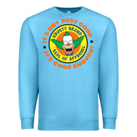 Ocean Blue krusty the clown Premium Sweatshirt - linhVisuals