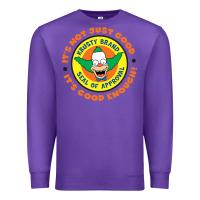 Purple krusty the clown Premium Sweatshirt - linhVisuals