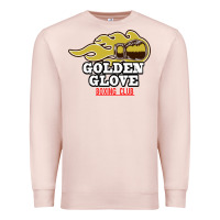 Pale Pink Golden Glove Boxing Club, King of the Ring Outfit. Premium Sweatshirt - linhVisuals