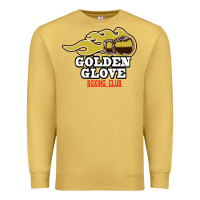 Antique Gold Golden Glove Boxing Club, King of the Ring Outfit. Premium Sweatshirt - linhVisuals