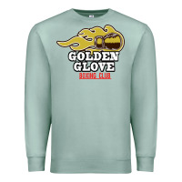 Seafoam Golden Glove Boxing Club, King of the Ring Outfit. Premium Sweatshirt - linhVisuals